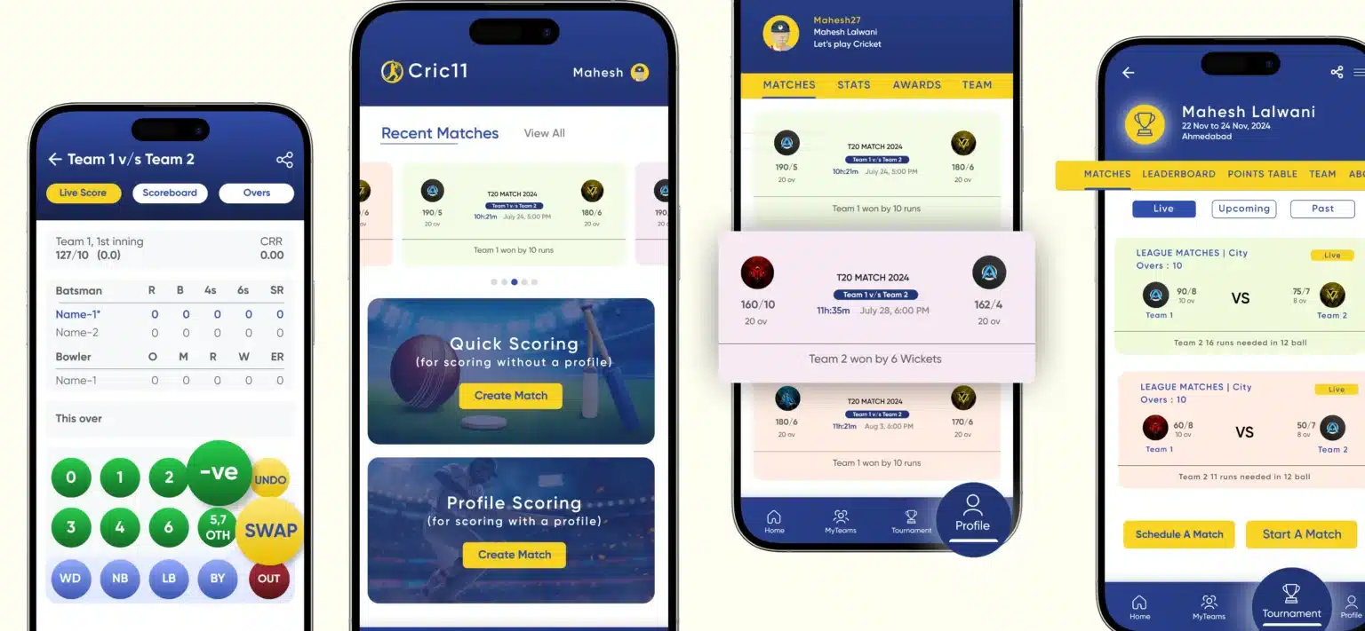 Cric11 app banner image